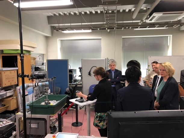 ベルン応用科学大学学長ら一行が本学を表敬訪問（2019/05/10）