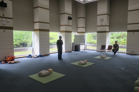 普通救命講習会を実施（2019/07/19）