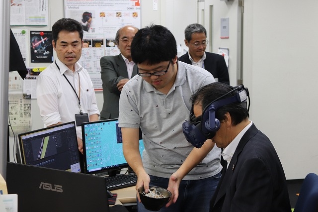 一般社団法人2025年日本国際博覧会協会 石毛事務総長ら一行が視察（2019/07/10）