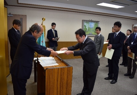 令和元年度　財務貢献者報奨授与式を実施（2019/10/02）