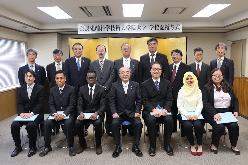 令和元年度 学位記授与式を挙行（2019/12/20）