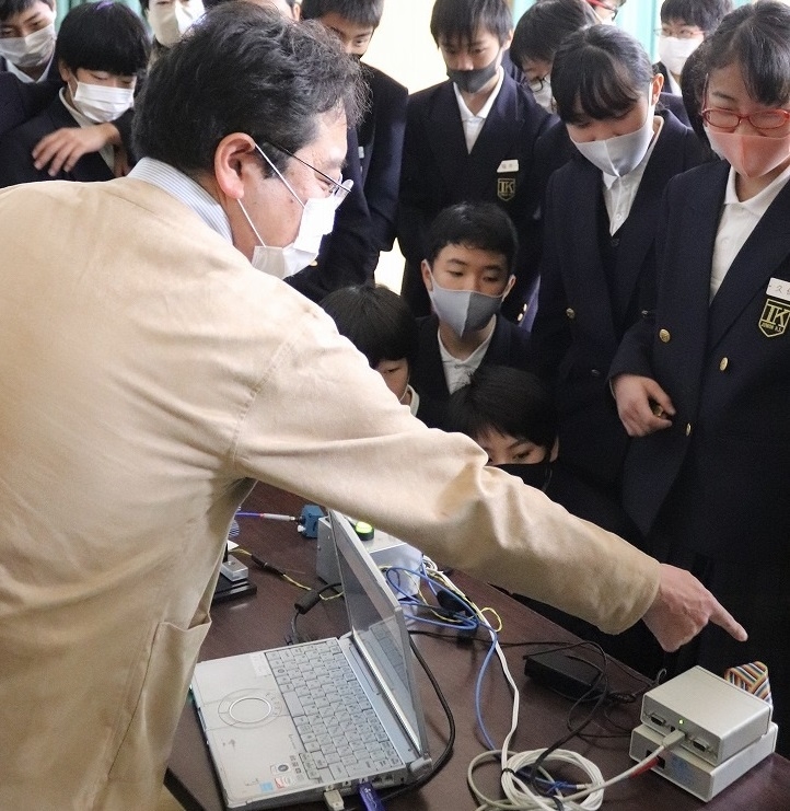 生駒市内の中学生を対象に出前授業を開催（2020/10/30～2021/1/15）