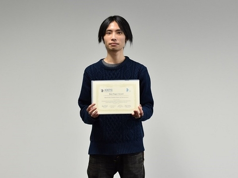 ⼤規模システム管理研究室の原 崇徳さん(博士後期課程3年)が、国際会議ICETC 2020においてBest Paper Awardを受賞（2021/12/4）