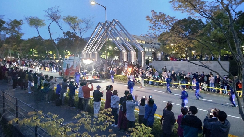 本学が「東京2020オリンピック聖火リレー」のコースに （2021/4/12）