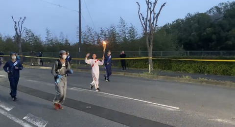 本学が「東京2020オリンピック聖火リレー」のコースに （2021/4/12）