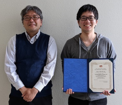 量子物理工学研究室の竹渕優馬さん (博士後期課程2年) が2021年日本セラミックス協会学生優秀論文賞を受賞