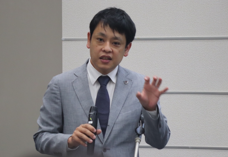 学長記者懇談会を実施（2022/9/1）