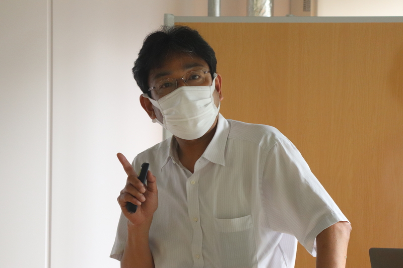 学長記者懇談会を実施（2022/9/1）