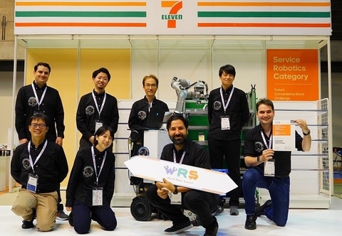 ワールド・ロボット・サミットのフューチャーコンビニエンスストアチャレンジ競技「陳列・廃棄タスク」において「NAIST-RITS-Panasonic」チームが優勝