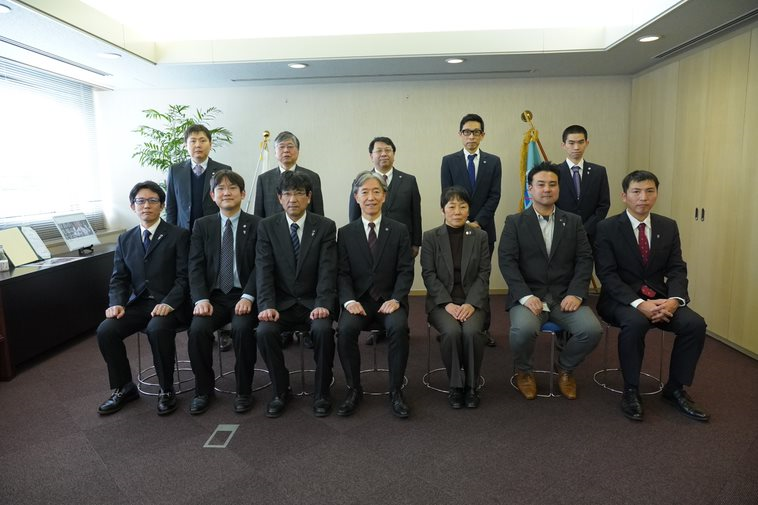 令和４年度成績優秀者辞令交付式を実施（2023/1/16）