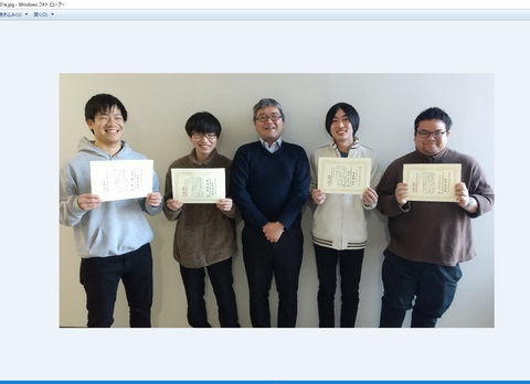 量子物理工学研究室のProm Kantuptimさん（博士後期課程3年）、市場 賢政さん（博士前期期課程2年）、西川 晃弘さん（博士前期課程1年）、宮崎 慧一郎さん（博士前期課程1年）が応用物理学会 極限的励起状態の形成と量子エネルギー変換研究グループ第9回研究会 兼 第25回次世代先端光科学研究会において講演奨励賞及び若手奨励賞を受賞