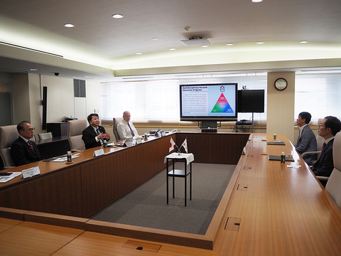 慶北大学校ITエンジニアリング学部（韓国）が本学を表敬訪問（2023/4/14）