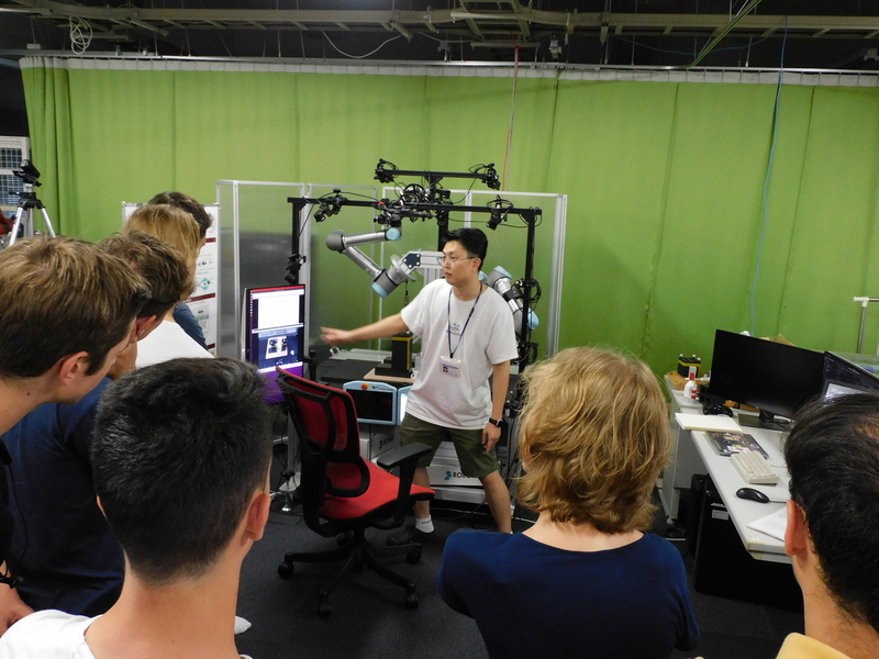 スロベニアのリュブリャナ大学が本学のロボット研究を視察（2023/09/11）