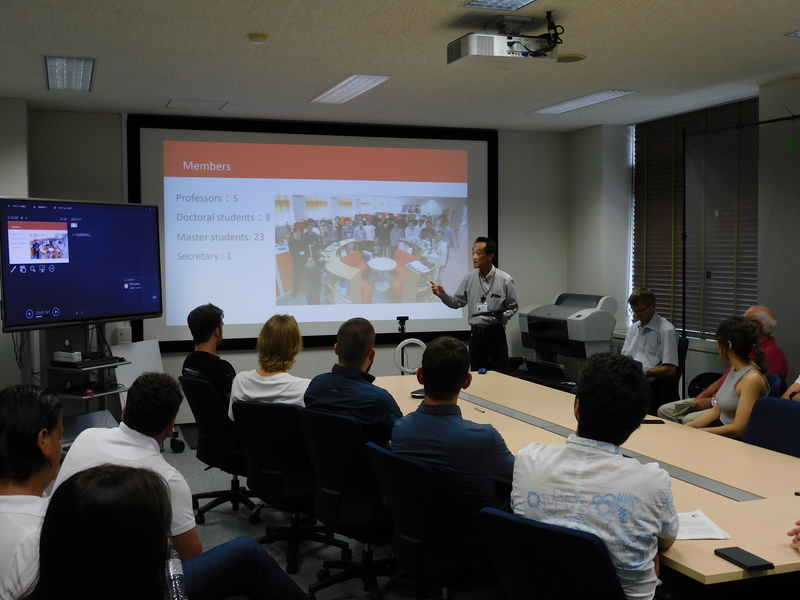 スロベニアのリュブリャナ大学が本学のロボット研究を視察（2023/09/11）