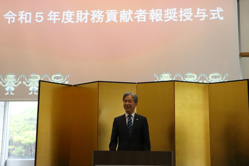 令和5年度　財務貢献者報奨授与式を実施（2023/10/02）