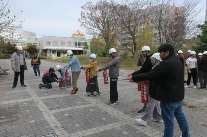 消防訓練(防火・防災)を実施(2023/11/16)