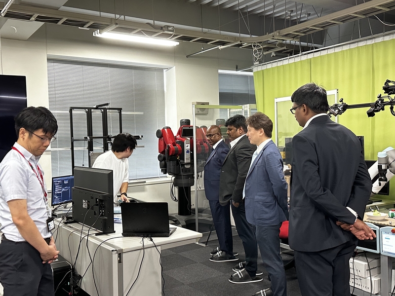 SRM科学技術大学一行が本学を訪問(2024/7/2)