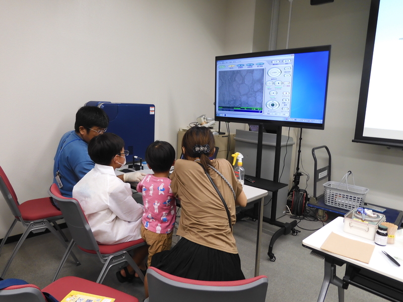 「技術職員と親子で遊ぼう! 夏休み子どもサイエンス2024 オンサイト会場 奈良先端大」を実施(2024/08/02)