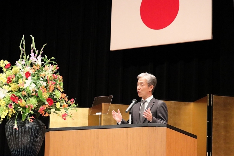 令和6年度秋学期入学式を挙行（2024/10/2）