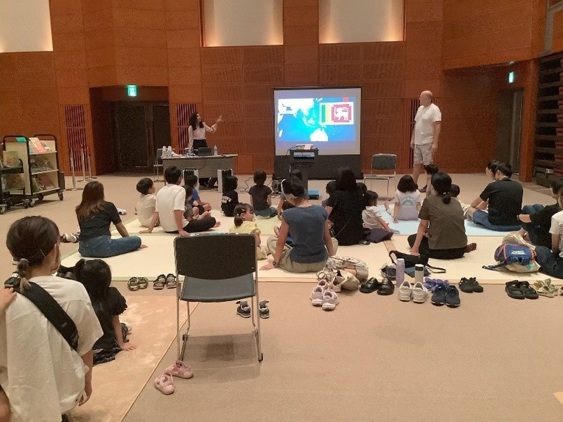 第6回生駒市図書館北分館での国際交流イベントの実施（2024/9/28）