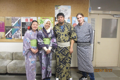 奈良先端科学技術大学院大学が「いこま国際Friendshipフェスタ」に参加(2024/10/27)