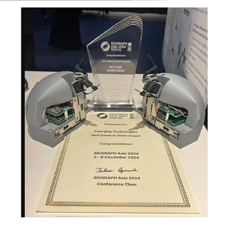 サイバネティクス・リアリティ工学研究室の平尾 悠太朗（助教）らが ACM SIGGRAPH Asia 2024 のBest Demo in Show Awardを受賞 