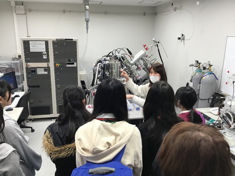 ガールスカウト日本連盟主催「Chip Camp in 奈良」にて女子中高生が本学を訪問（2025/4/3)