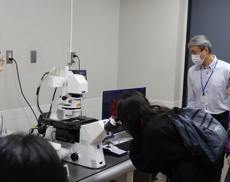 ガールスカウト日本連盟主催「Chip Camp in 奈良」にて女子中高生が本学を訪問（2025/4/3)