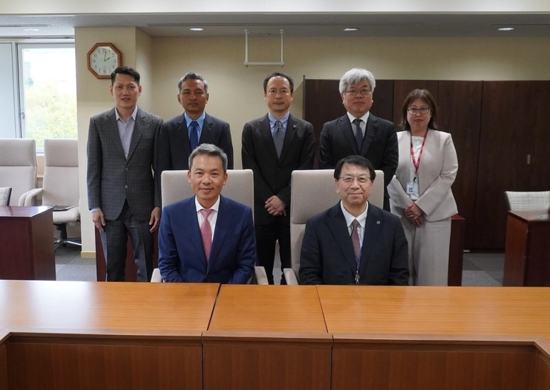 カンボジア・デジタル技術アカデミー（CADT）が本学を表敬訪問（2025/4/23）