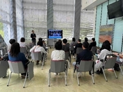  「学長によるご家族に向けた説明会」の様子