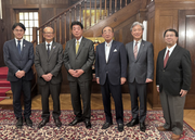 在スイス日本国大使館への表敬訪問