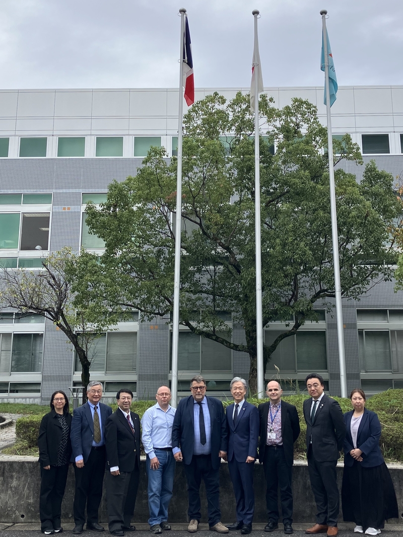 フランスリヨン高等師範学校とのダブルディグリープログラム締結式を挙行(2025/10/20)