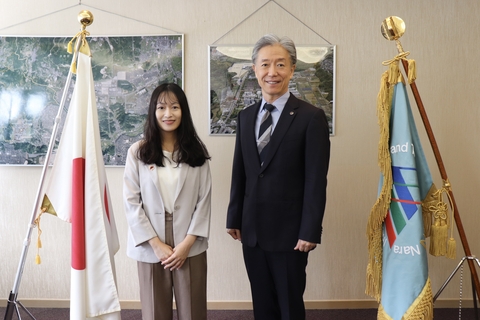 森興産株式会社のパーリン・ヤップ氏が本学外部アドバイザー（留学生キャリアアドバイザー）に就任（2025/10/10）