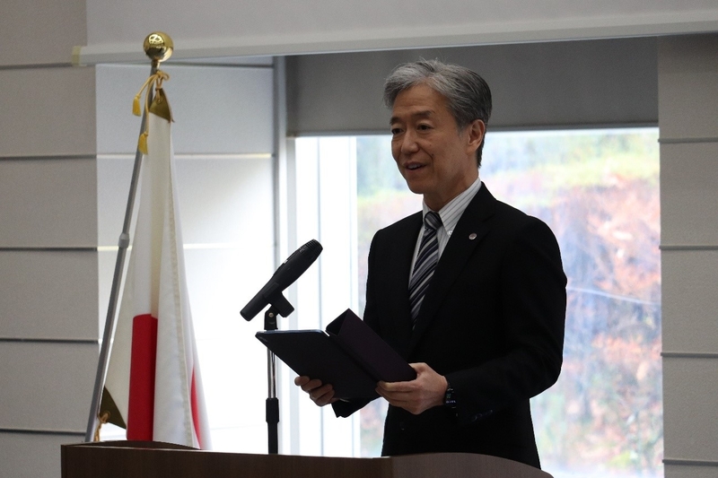 令和7年度学位記授与式を挙行（2025/12/22）